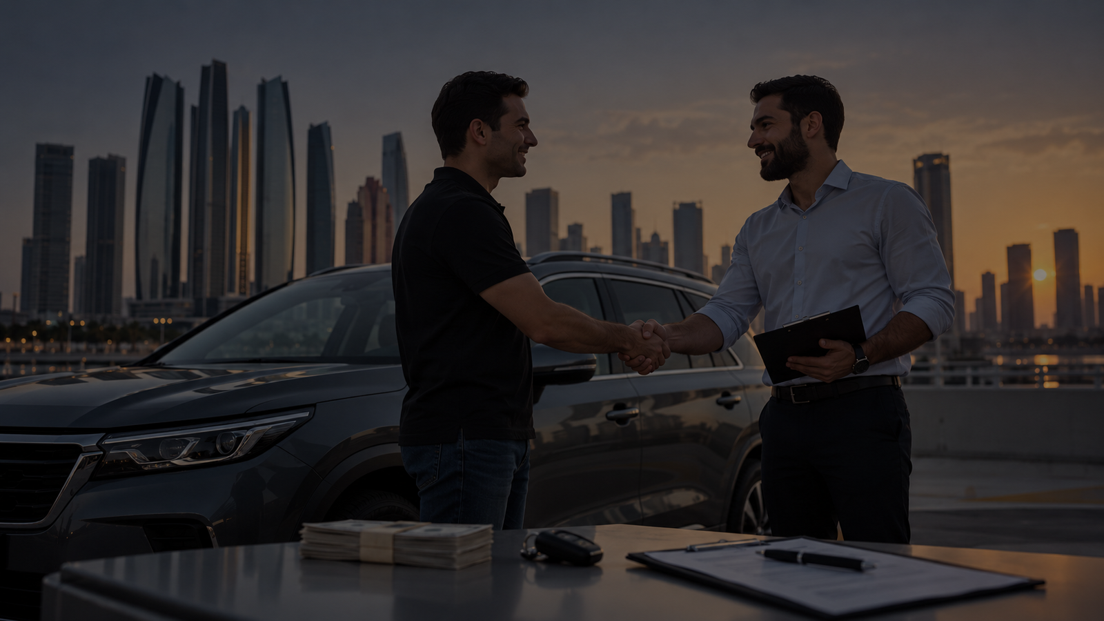 who buys used cars in Mohammed Bin Zayed City